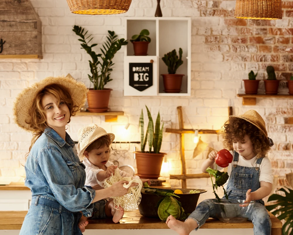 wooden rolling cart with drawers